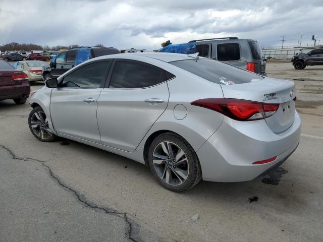 KMHDH4AE3FU394683 - 2015 HYUNDAI ELANTRA SE SILVER photo 2