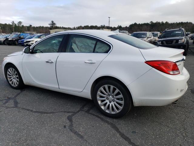 2G4GS5EV1D9170756 - 2013 BUICK REGAL PREMIUM WHITE photo 2