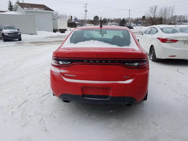 1C3CDFGB4GD816678 - 2016 DODGE DART GT SPORT RED photo 6