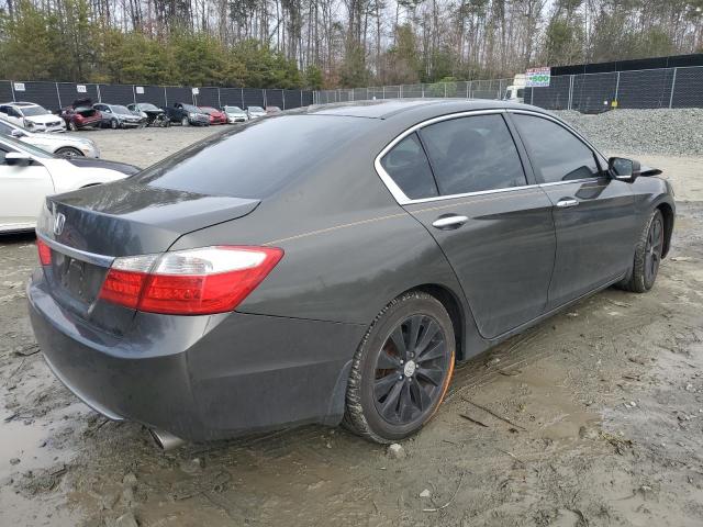 1HGCR2F87DA007069 - 2013 HONDA ACCORD EXL GRAY photo 3