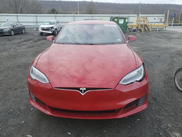 5YJSA1E17GF170638 - 2016 TESLA MODEL S RED photo 5