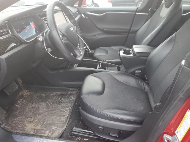 5YJSA1E17GF170638 - 2016 TESLA MODEL S წითელი ფოტო 7