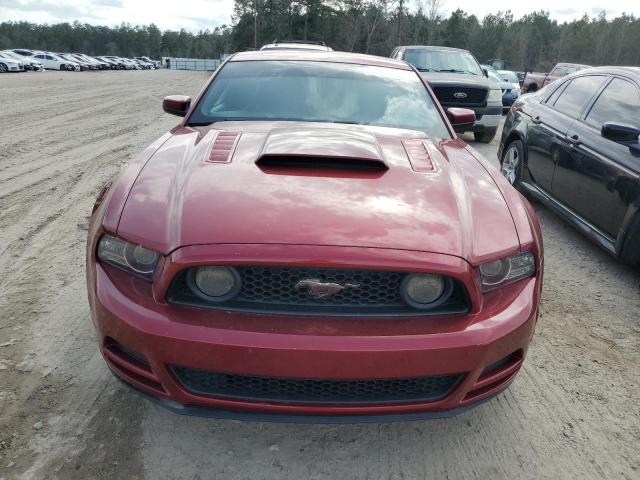 1ZVBP8CF8E5257921 - 2014 FORD MUSTANG GT BURGUNDY photo 5