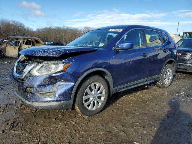 KNMAT2MV1JP532864 - 2018 NISSAN ROGUE S BLUE photo 1