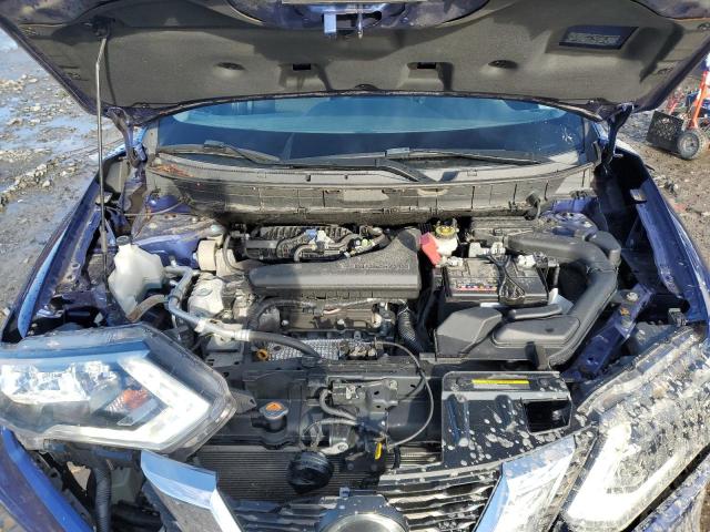 KNMAT2MV1JP532864 - 2018 NISSAN ROGUE S BLUE photo 11