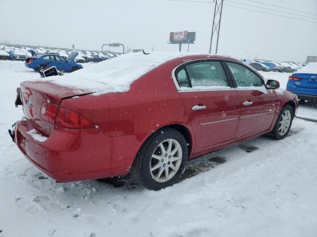 1G4HD57216U252445 - 2006 BUICK LUCERNE CXL RED photo 3