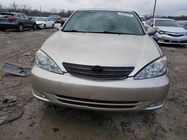 4T1BE32K94U333026 - 2004 TOYOTA CAMRY LE BEIGE photo 5