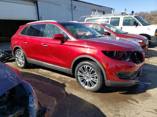 2LMPJ8LR6HBL10961 - 2017 LINCOLN MKX RESERVE RED photo 4