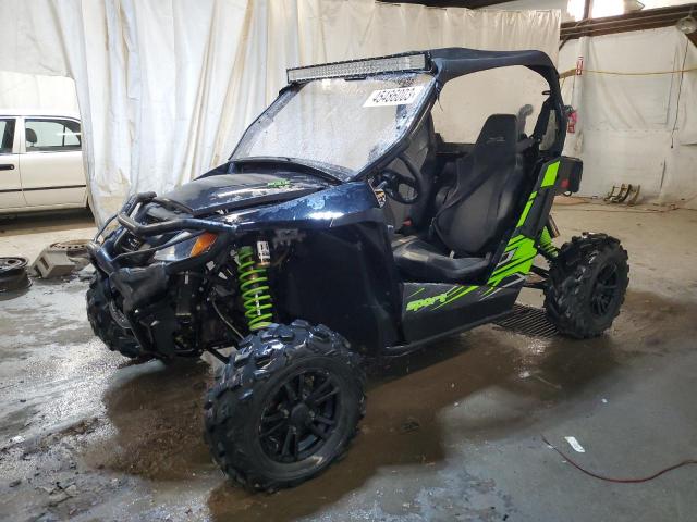 4UF17MPV5HT305196 - 2017 ARCTIC CAT WILDCAT BLACK photo 2