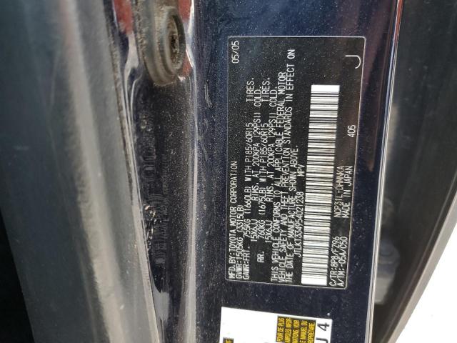 JTLKT334954021238 - 2005 TOYOTA SCION XB Blau Foto 12