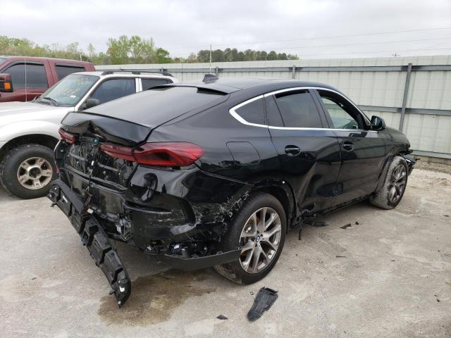 5UXCY6C03P9P85252 - 2023 BMW X6 XDRIVE40I BLACK photo 3