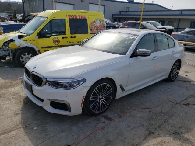 WBAJB9C51JB286888 - 2018 BMW M550XI WHITE photo 1