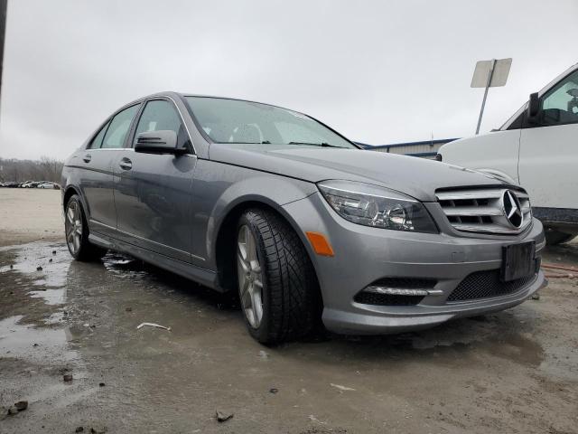 WDDGF8BB0BR170003 - 2011 MERCEDES-BENZ C 300 4MATIC SILVER photo 4