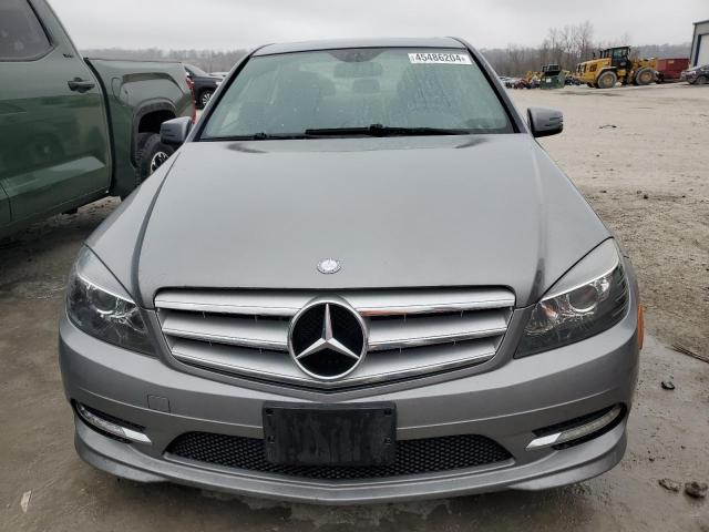 WDDGF8BB0BR170003 - 2011 MERCEDES-BENZ C 300 4MATIC SILVER photo 5