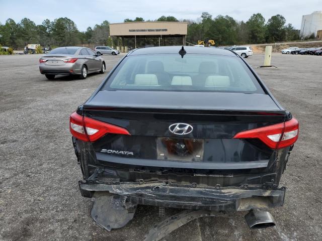 5NPE24AF5FH151115 - 2015 HYUNDAI SONATA SE BLACK photo 6