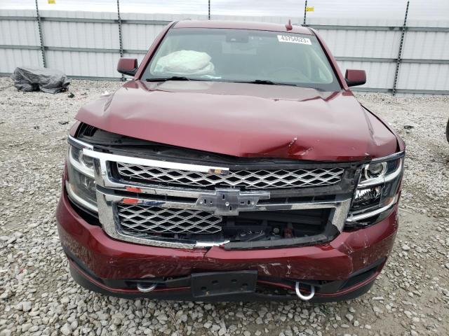 1GNSKHKC4HR331719 - 2017 CHEVROLET SUBURBAN K1500 LT RED photo 5