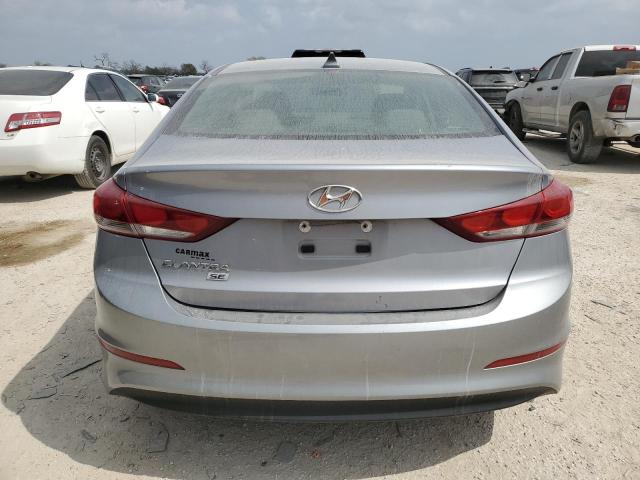 5NPD74LF1HH151318 - 2017 HYUNDAI ELANTRA SE SILVER photo 6