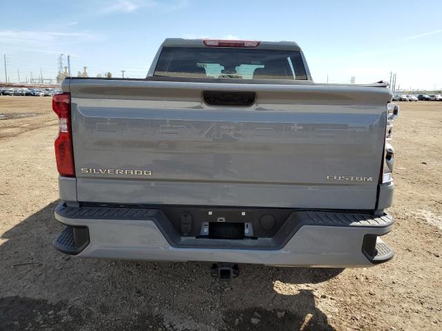 1GCPABEK8RZ188521 - 2024 CHEVROLET SILVERADO C1500 CUSTOM GRAY photo 6