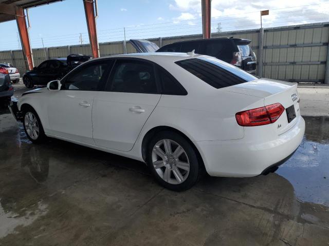 WAUAFAFL3AN000599 - 2010 AUDI A4 PREMIUM WHITE photo 2