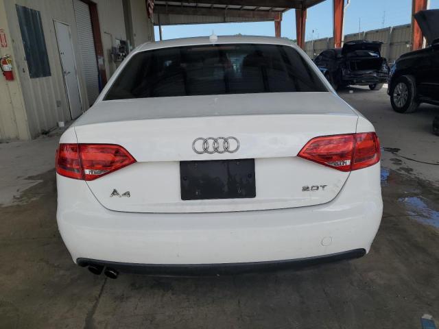 WAUAFAFL3AN000599 - 2010 AUDI A4 PREMIUM WHITE photo 6