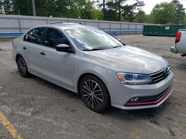 3VWD17AJ3GM413940 - 2016 VOLKSWAGEN JETTA SPORT GRAY photo 4