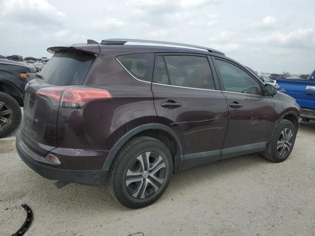 2T3ZFREV4HW361818 - 2017 TOYOTA RAV4 LE BURGUNDY photo 3