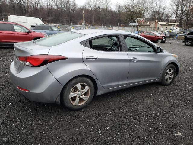 5NPDH4AEXFH616652 - 2015 HYUNDAI ELANTRA SE SILVER photo 3