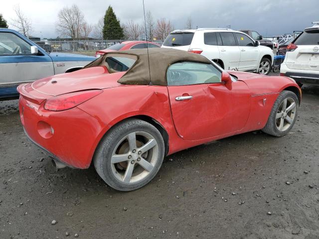 1G2MB35B97Y127806 - 2007 PONTIAC SOLSTICE RED photo 3