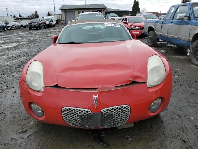 1G2MB35B97Y127806 - 2007 PONTIAC SOLSTICE RED photo 5