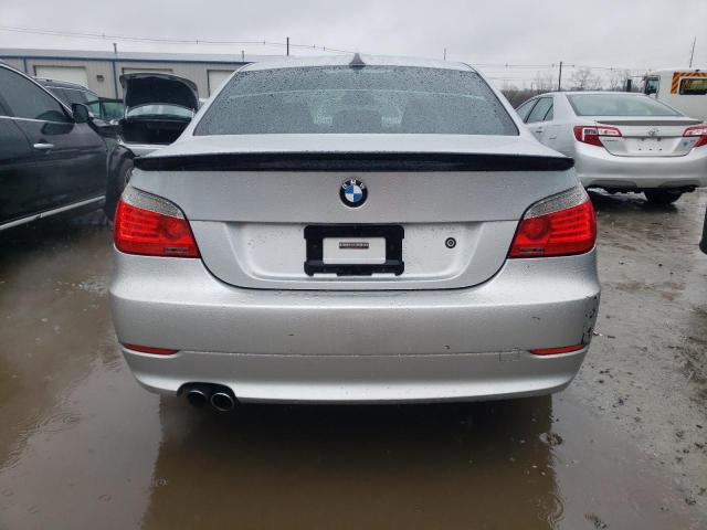 WBANV93558CW56902 - 2008 BMW 535 XI SILVER photo 6