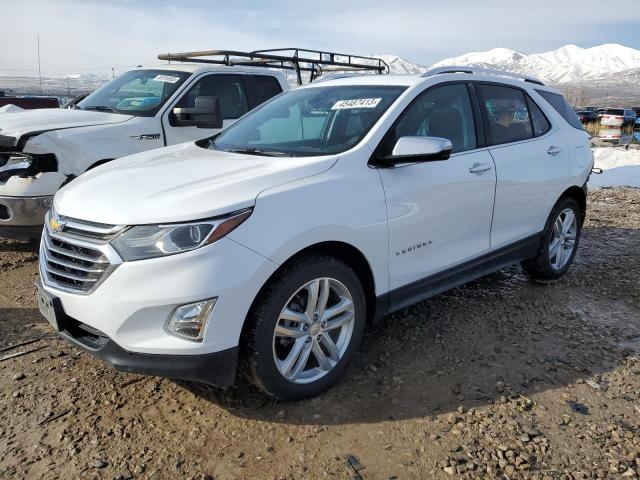 2GNAXVEV9J6115732 - 2018 CHEVROLET EQUINOX PREMIER WHITE photo 1