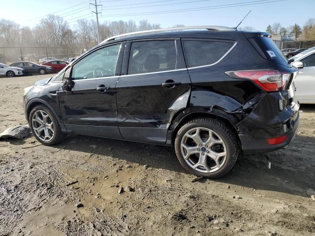 1FMCU0J98HUA61725 - 2017 FORD ESCAPE TITANIUM BLACK photo 2