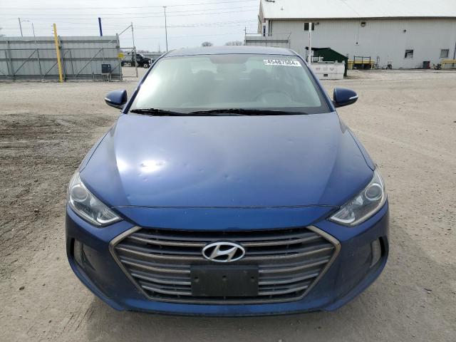 5NPD84LF5HH114091 - 2017 HYUNDAI ELANTRA SE BLUE photo 5