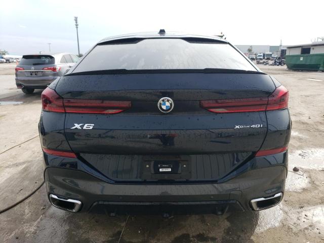 5UX33EX06R9V10139 - 2024 BMW X6 XDRIVE40I BLACK photo 6