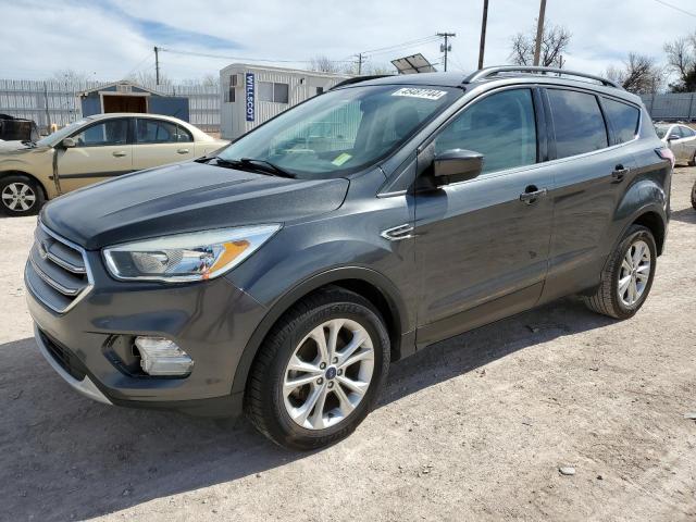 1FMCU0GD7JUA84205 - 2018 FORD ESCAPE SE GRAY photo 1