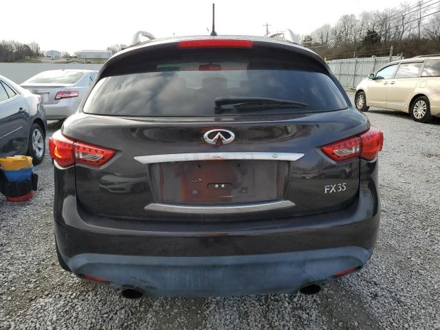 JN8AS1MW1CM152034 - 2012 INFINITI FX35 BROWN photo 6