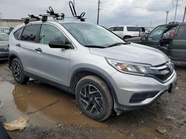 5J6RM4H4XGL059957 - 2016 HONDA CR-V SE SILVER photo 4