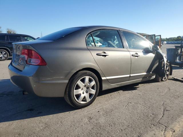 2HGFA16588H306842 - 2008 HONDA CIVIC LX GRAY photo 3