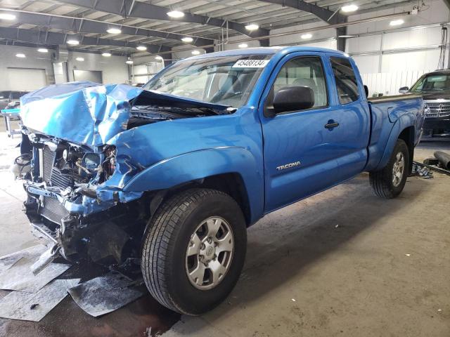 5TEUU42N55Z042807 - 2005 TOYOTA TACOMA ACCESS CAB BLUE photo 1