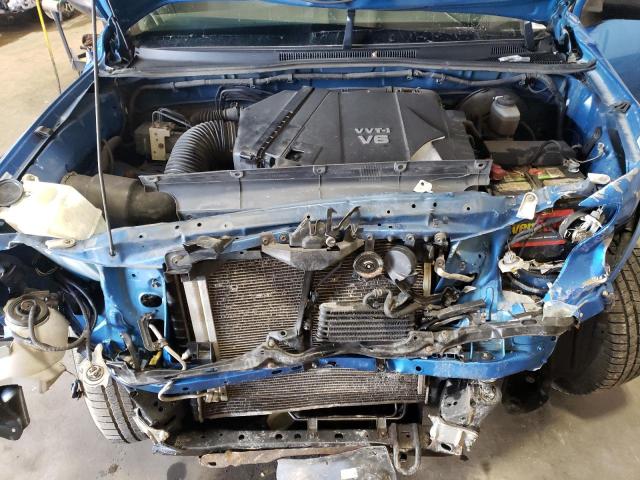 5TEUU42N55Z042807 - 2005 TOYOTA TACOMA ACCESS CAB BLUE photo 11