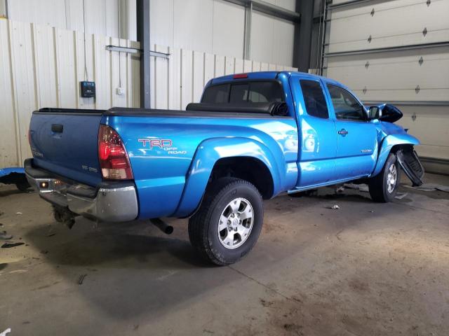 5TEUU42N55Z042807 - 2005 TOYOTA TACOMA ACCESS CAB ლურჯი ფოტო 3