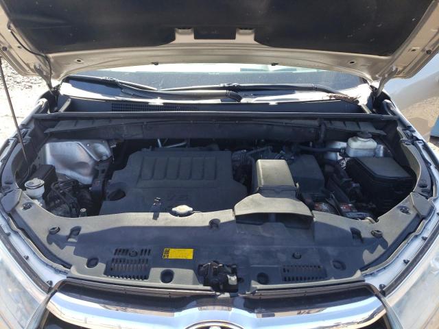 5TDJKRFH1FS133128 - 2015 TOYOTA HIGHLANDER XLE 银色 照片 12