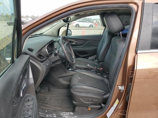 KL4CJBSB5HB077798 - 2017 BUICK ENCORE PREFERRED II BROWN photo 7