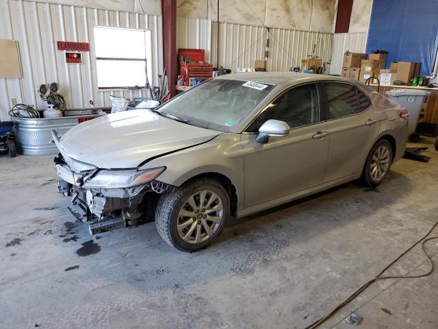 JTNB11HK9J3031857 - 2018 TOYOTA CAMRY L GRAY photo 1