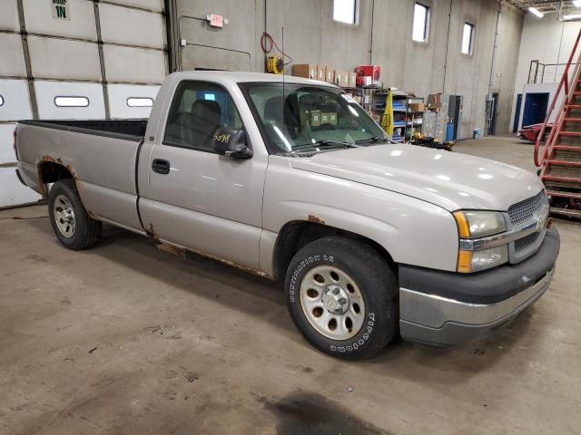 1GCEC14X95Z299971 - 2005 CHEVROLET SILVERADO C1500 BEIGE photo 4