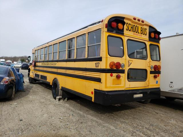 1BAKDCPH19F263371 - 2009 BLUE BIRD SCHOOL BUS YELLOW photo 3