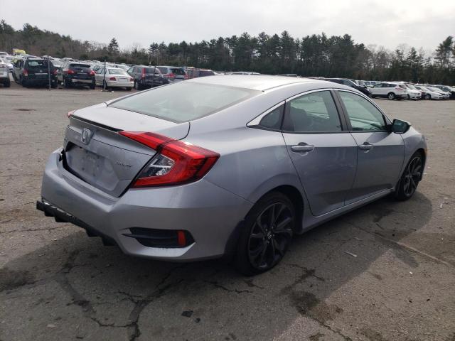 19XFC2F89KE024186 - 2019 HONDA CIVIC SPORT 银色 照片 3