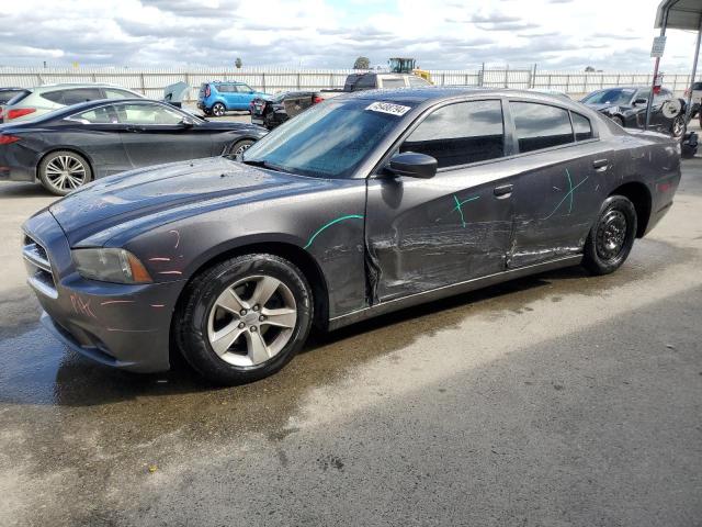 2C3CDXBG6DH637811 - 2013 DODGE CHARGER SE GRAY photo 1
