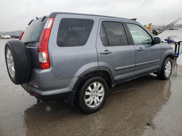 JHLRD78986C038335 - 2006 HONDA CR-V SE GRAY photo 3