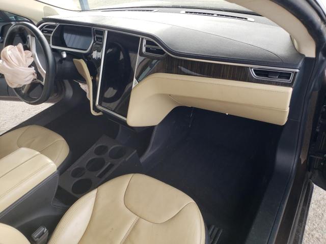 5YJSA1S13EFP29409 - 2014 TESLA MODEL S TAN photo 8